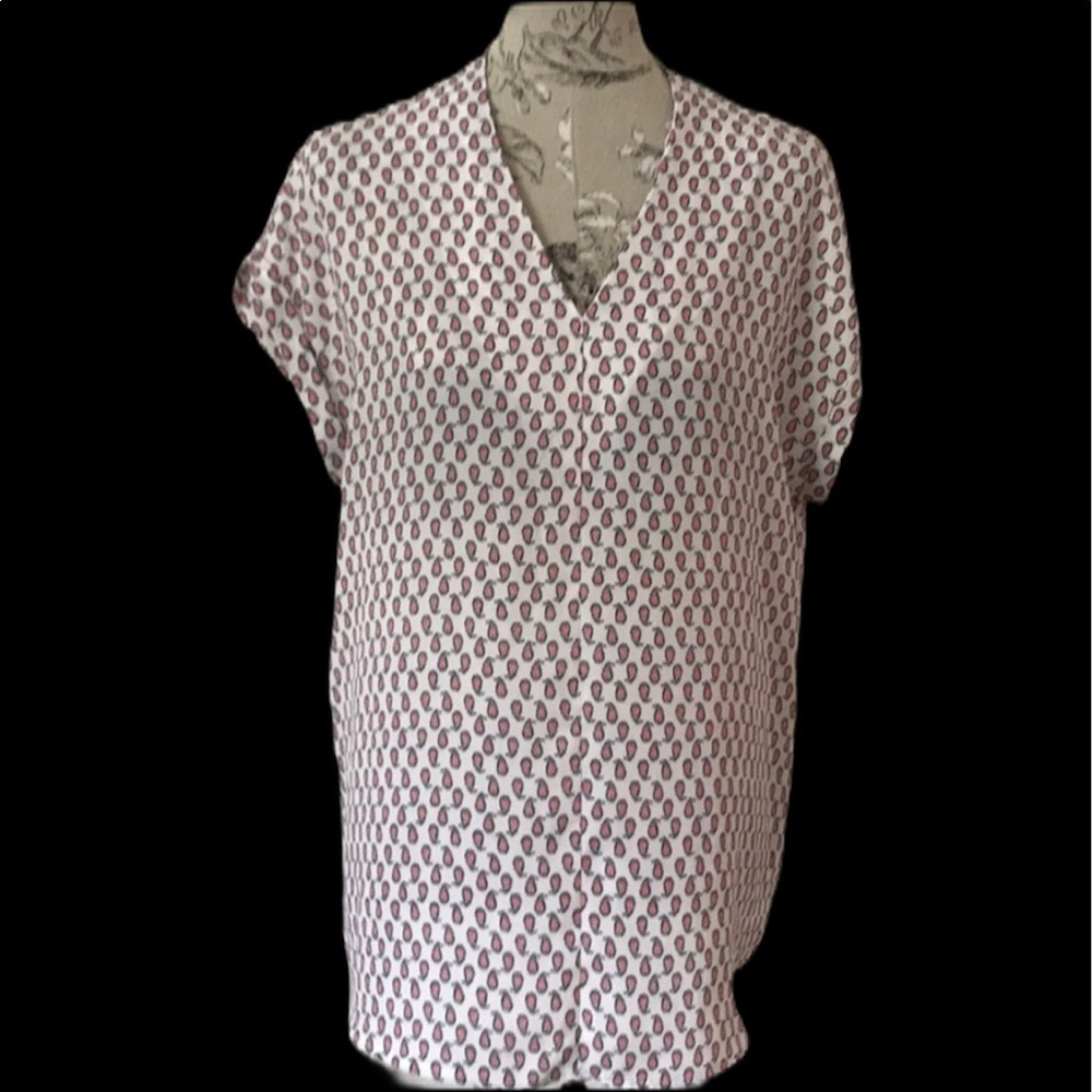 *pleione Paisley Print Top L